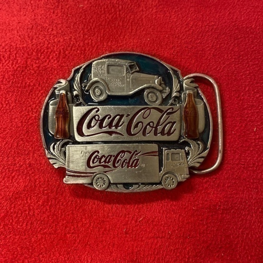 Vintage Coca-Cola belt buckle